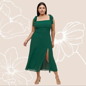 ✨NEW✨ Reformation Emerald Twilight Midi Dress